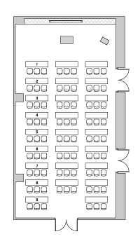 飛翔　配置図　スクール